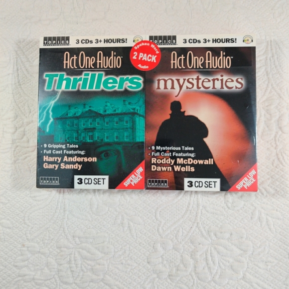 Act One Audio Book Thrillers & Mysteries Sealed New - Picture 2 of 10